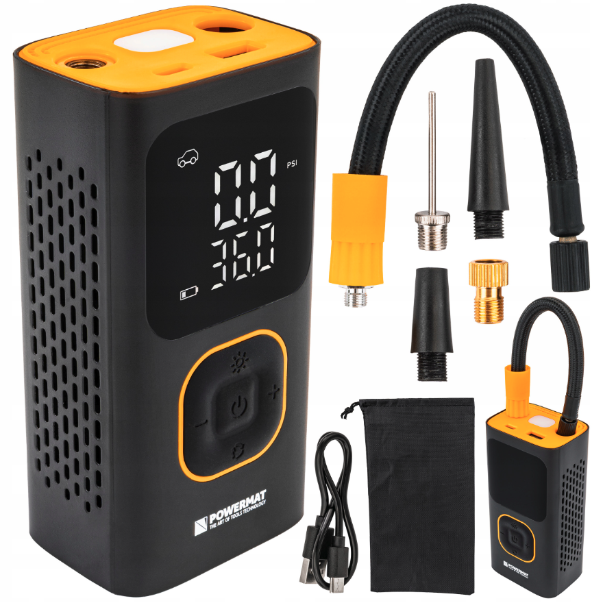 Compresor auto fără fir PM-KAP-150T - 10 bar