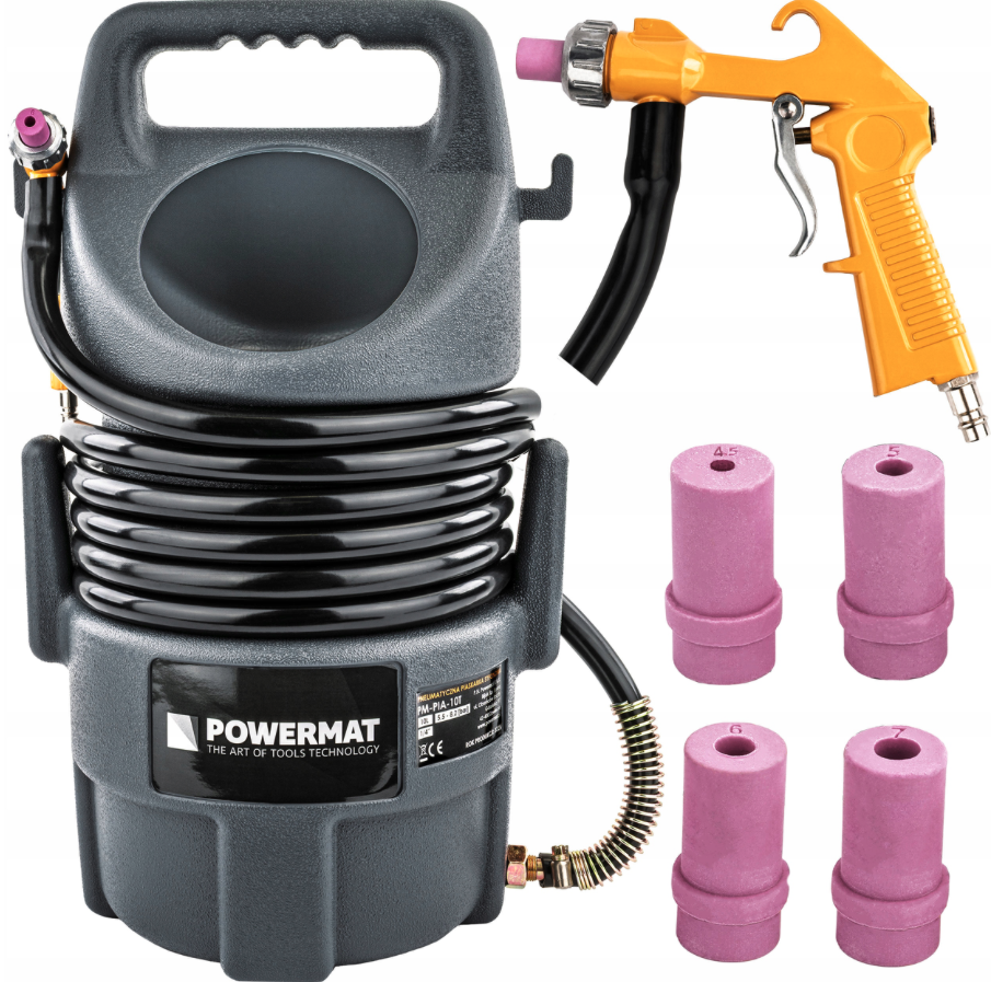 Pneumatická pieskovačka 10 l so 4 keramickými tryskami