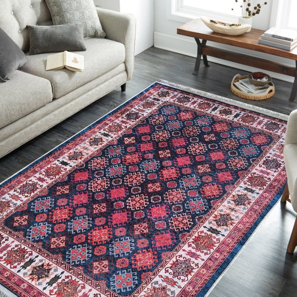 Modernýkoberecdoobývačkysorientálnym,etnovzoromŠírka:80cm|Dĺžka:150cm70845_127023