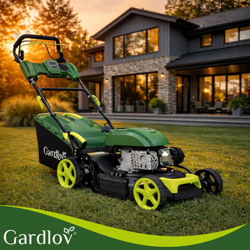 BenzínovákosačkaspohonomGARDLOVDriveXPro196cm³-záber51cm,kôš60l