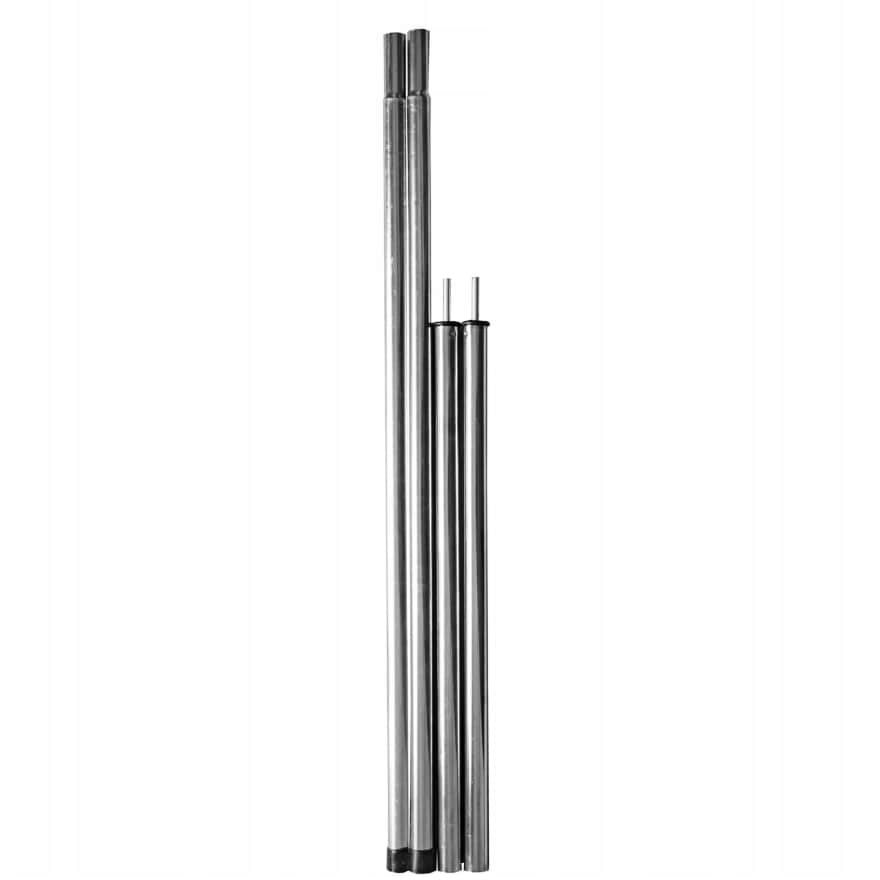DomTextilu Turistickýstanpre4osoby200x200x110cm-vodeodolný sivá MAX5900779950078