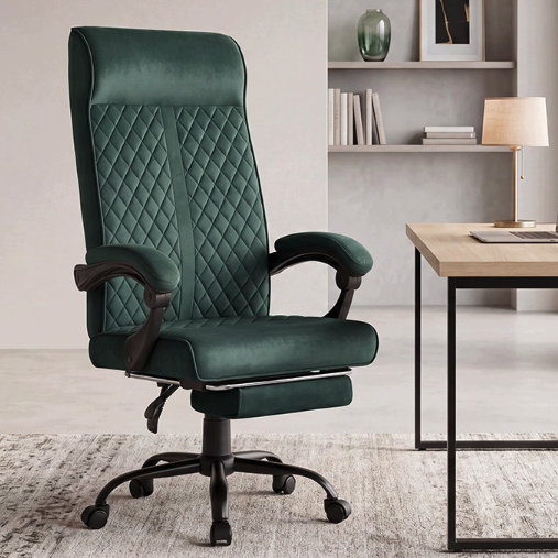 Fotografia produktu: Ergonomické kancelárske kreslo HC-1030 s pružinovým sedadlom a nosnosťou 120 kg - smaragd
