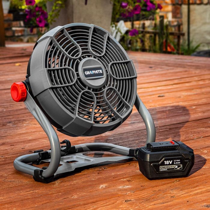 Fan Energy + 18V baterie-rețea 58G080 GRAPHITE
