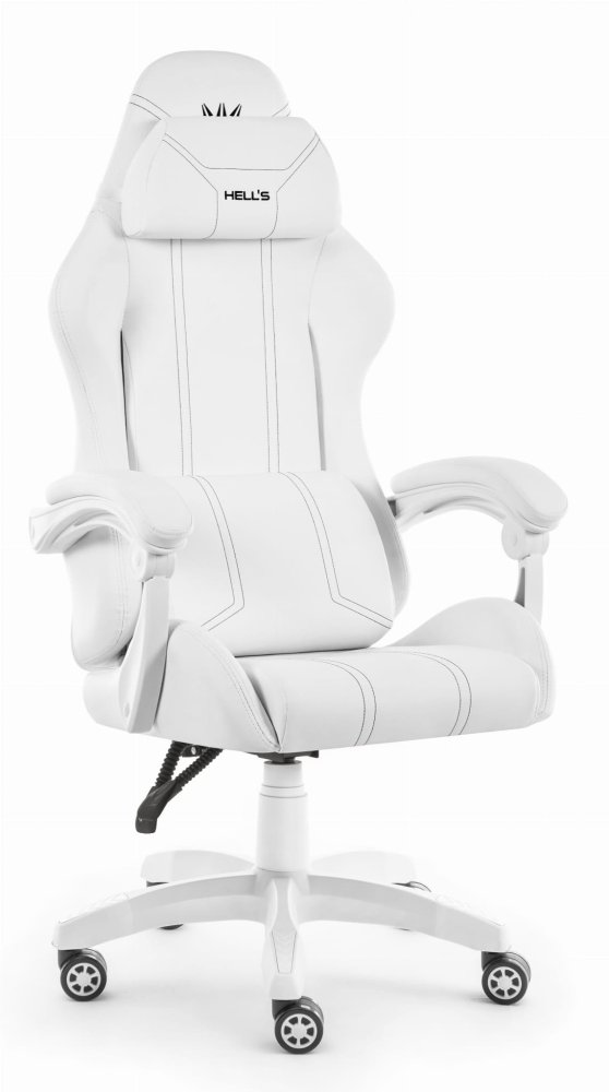 Scaun de gaming ergonomic HC-1014 - alb