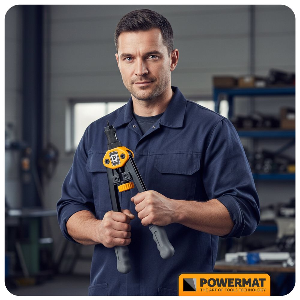 Clește de nituire pentru piulițe nituite M3-M8