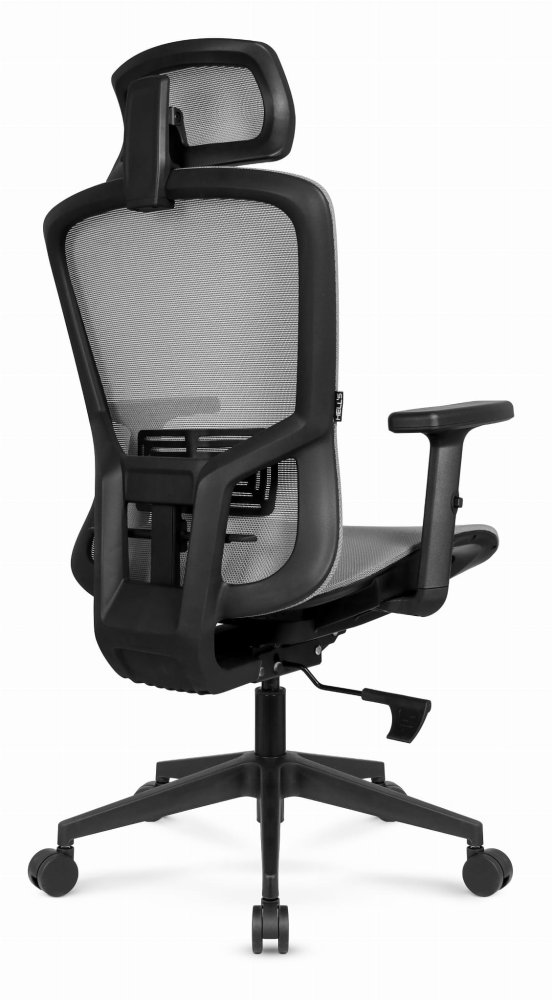 ErgonomickákancelárskastoličkaHC-1045sosieťovanýmoperadlom-sivá