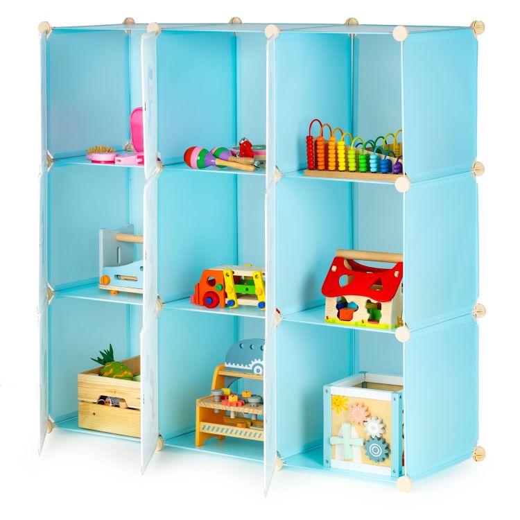 Dulap modular pentru copii DINO 9 rafturi