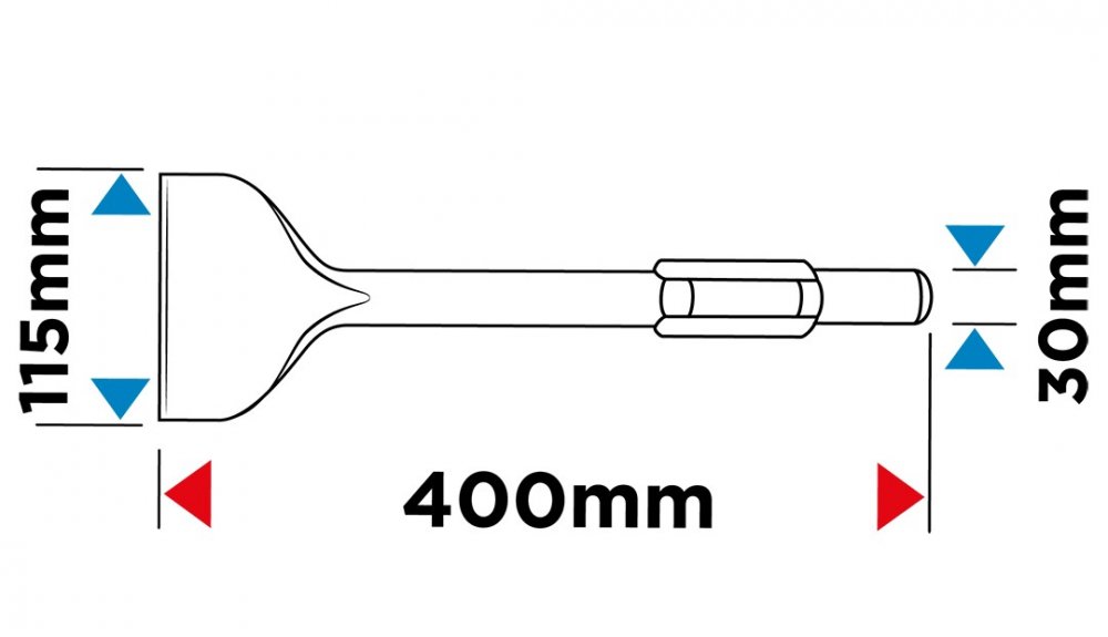 PlochédlátoHEX115x400mm57H575GRAPHITE