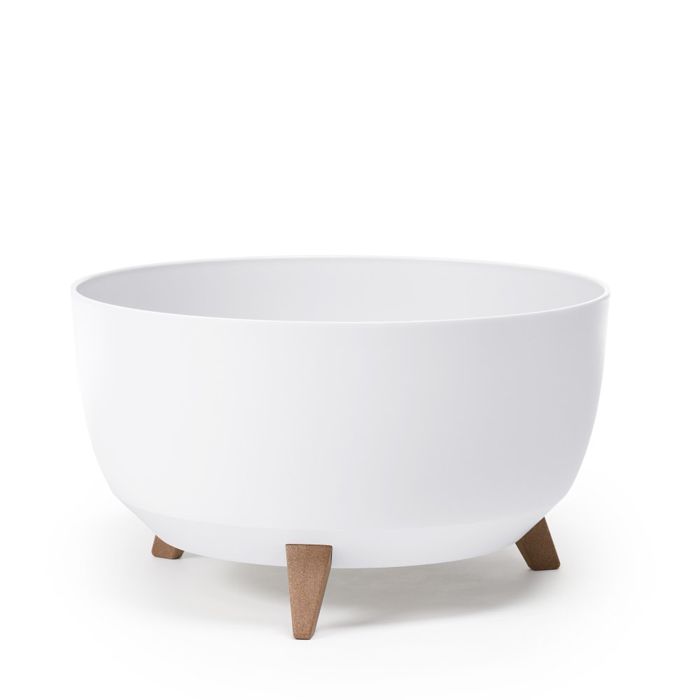 Ghiveci elegant ROMA în alb 40 cm