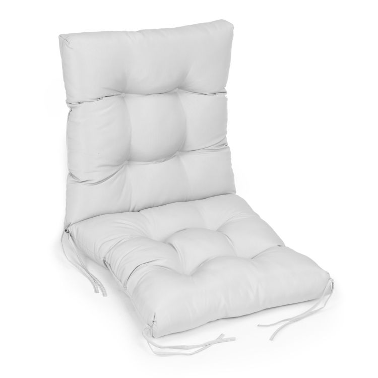 Pernă confortabilă pentru scaun de grădină 104 x 50 x 3 cm