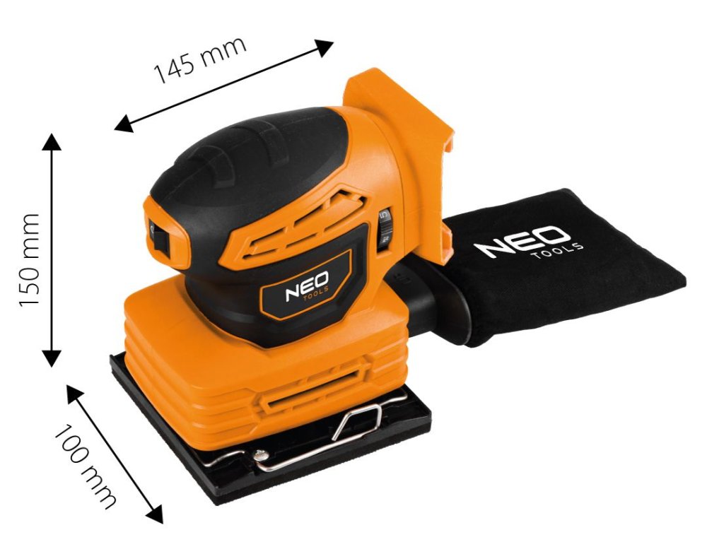 Polizor oscilant 3V1 ENERGY+ 18V – 04-623 NEO TOOLS (fără baterie)