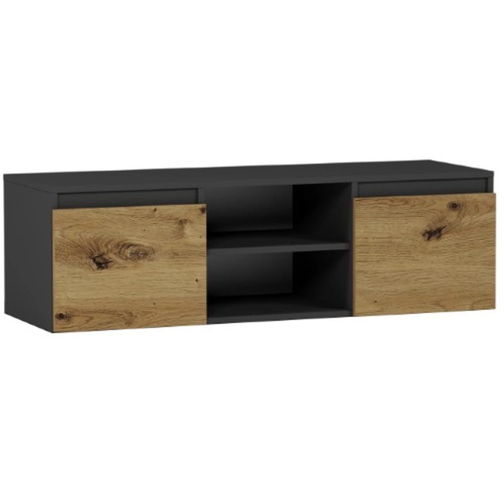 Suport TV modern fără mânere MODERN 120 cm - diverse culori antracit mix artisan
