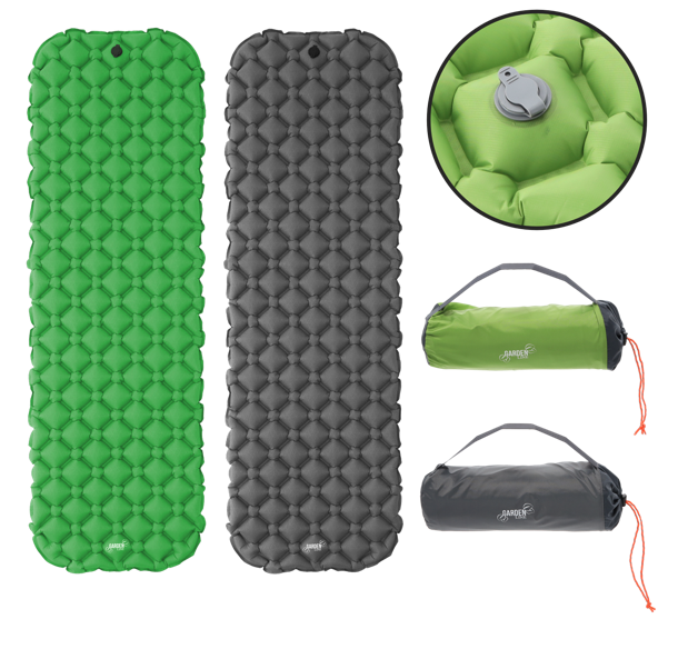 DomTextilu Turistickánafukovaciapodložka190x56x5,5cmsivá 68626_124668 sivá