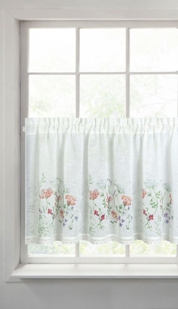 Decorare romantică a ferestrei în stil rustic Šírka: 150 cm | Dĺžka: 60 cm