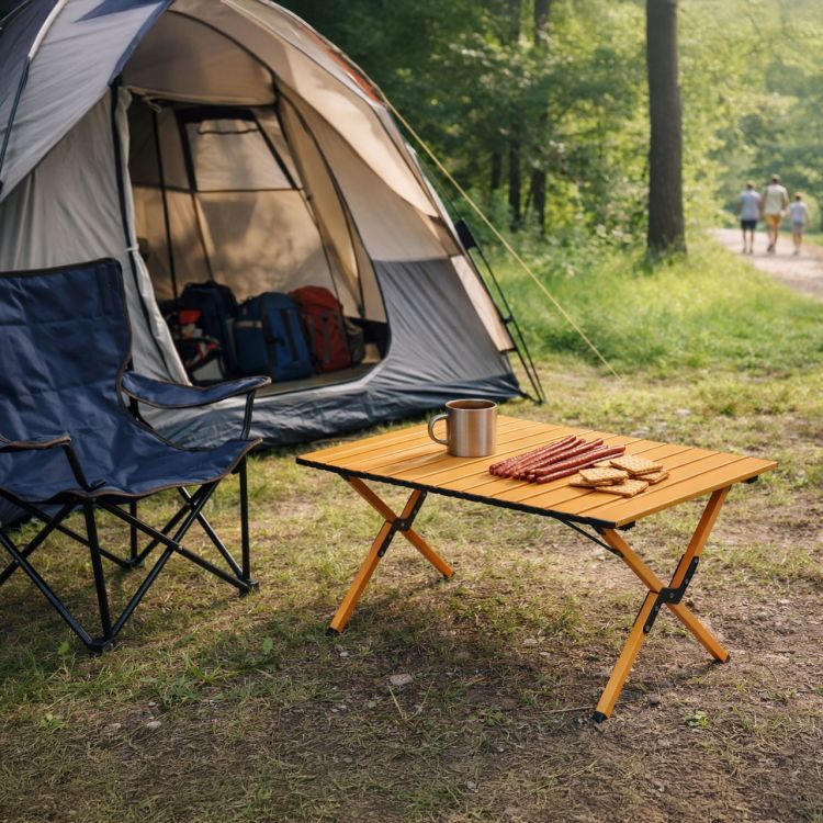 Skladacíturistický,kempingovýstolíkŠírka:60cm|Dĺžka:60cm