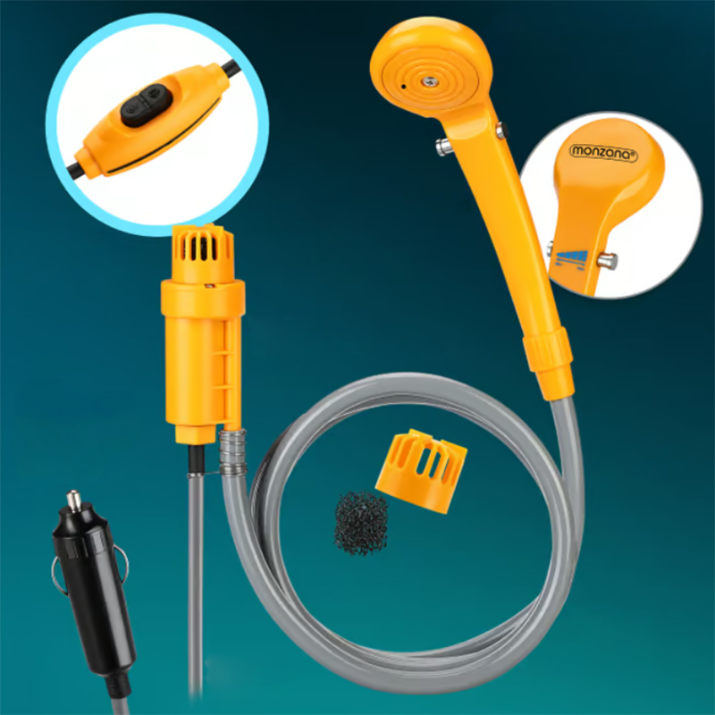 Duș portabil pentru camping - 12V