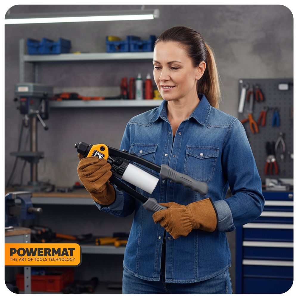 Clește de nituire pentru nituri detașabile 320 mm - nituri 3,2-6,4 mm