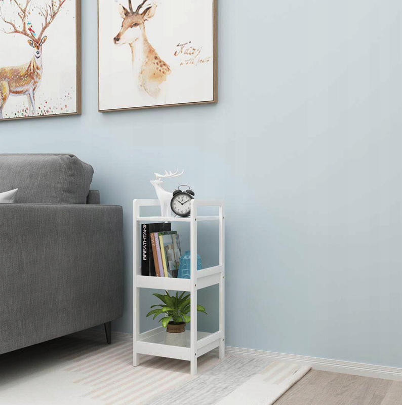Raft universal 72 cm pentru interior biela-hnedá