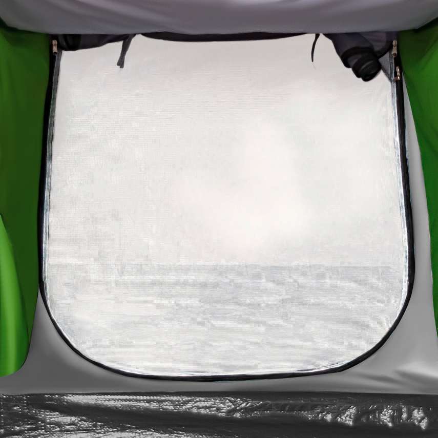 DomTextilu Turistickýstanpre4osoby200x200x110cm-vodeodolný sivá MAX5900779950078