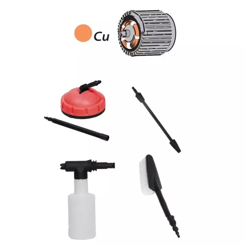 Aparat de curatat cu inalta presiune 1900W, 130bar, 420l/h