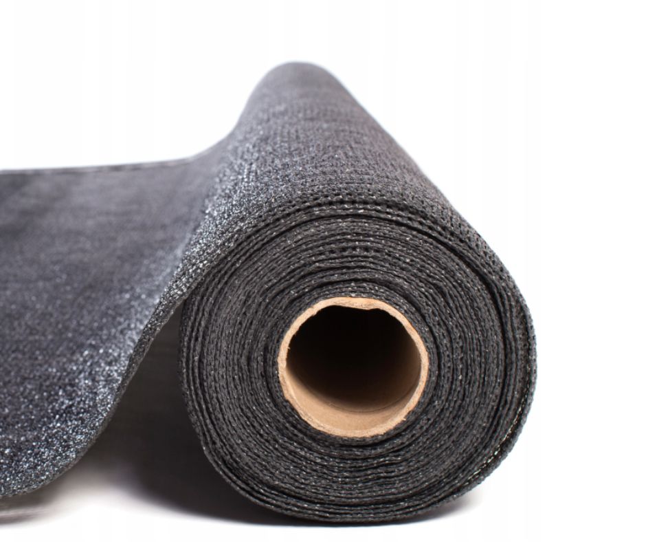Plasă de umbrire pentru gard - 62 % umbrire - gri 1,2m x 25m