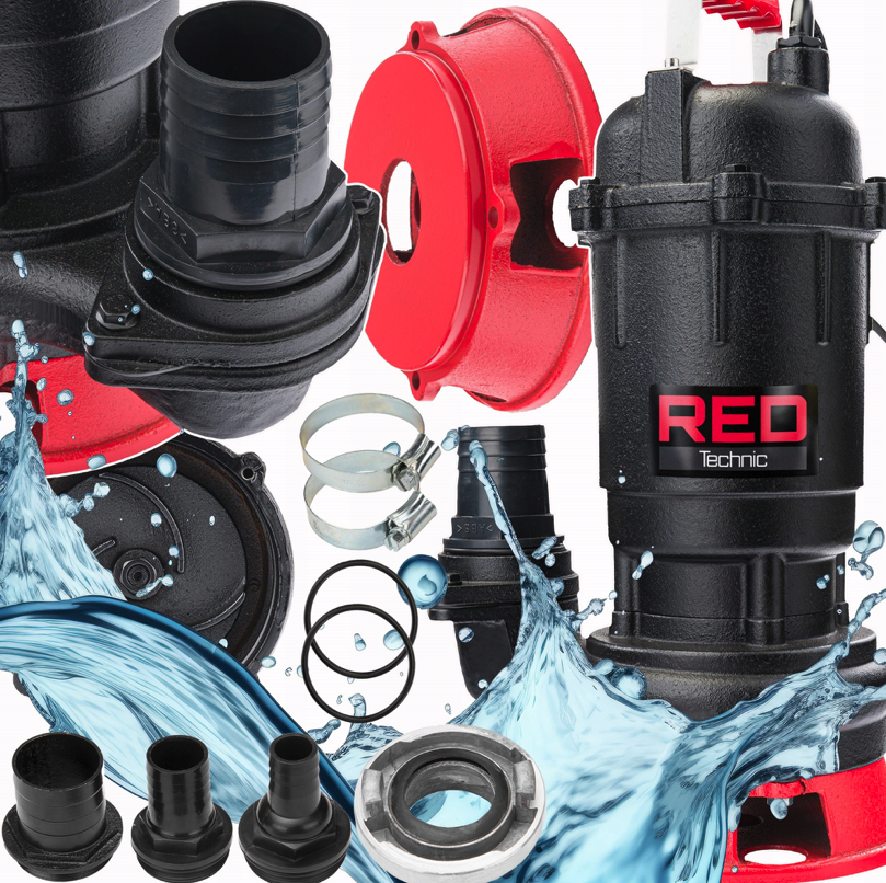 Pompă submersibilă pentru fose septice cu tocător RTPDSR0071 750W