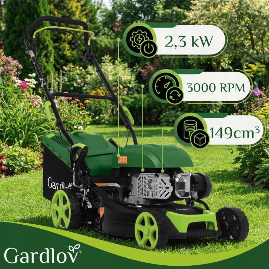 BenzínovákosačkaspohonomGARDLOVDriveX-149cm³,50lkôš