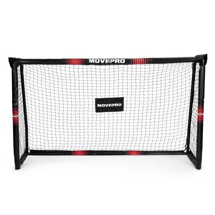 ECOTOYS Futbalová bránka MOVEPRO pre deti aj dospelých 240x160x85  MULJSP_DS8019 čierna 215 x 76 x 153 cm