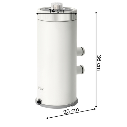 FiltračnéčerpadloINTEXKrystalClearC10003785l/h+filterA