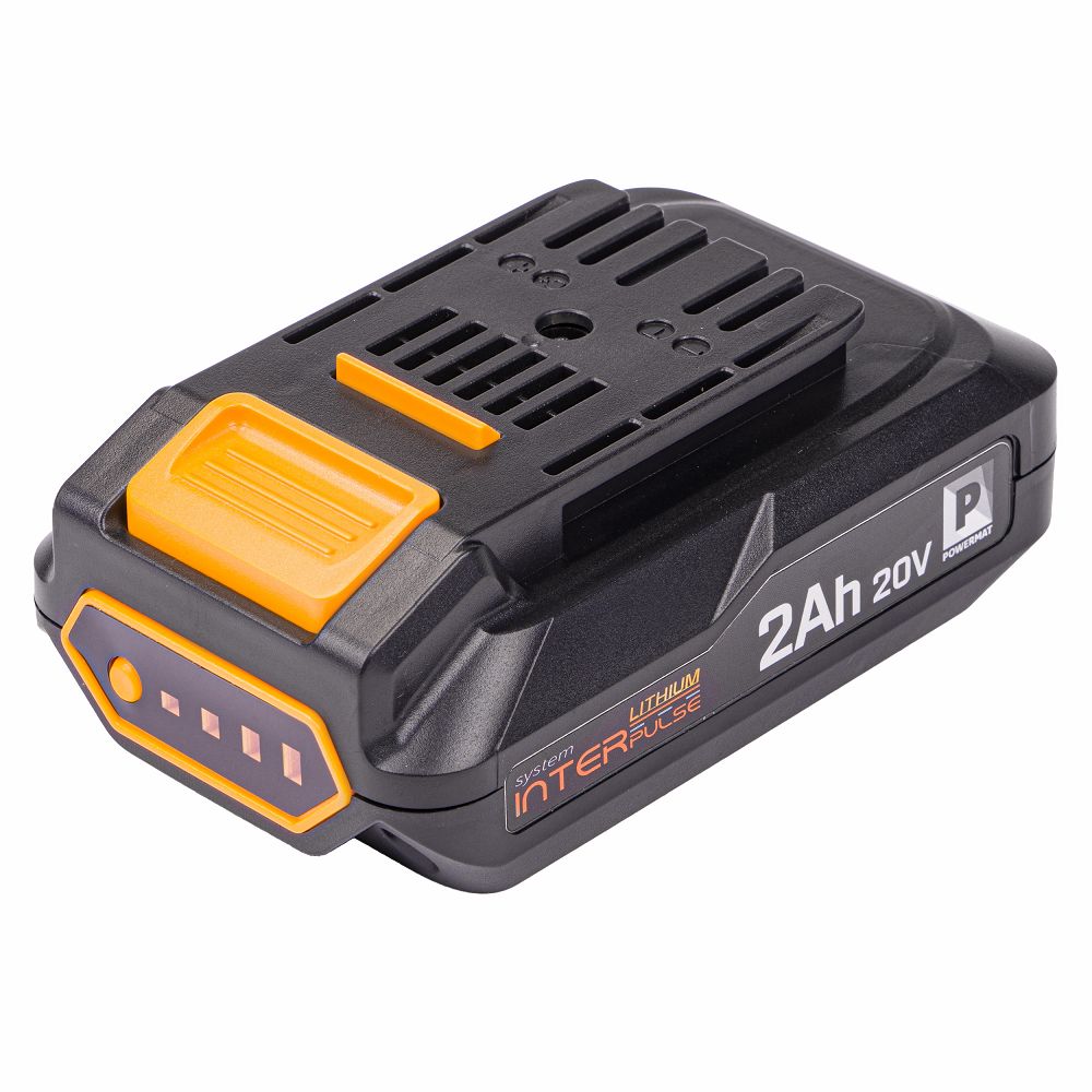 Baterie Powermat Li-Ion 20V/2Ah INTERpulse - rezistență și compatibilitate ridicate