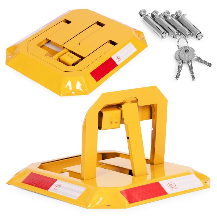 Zábrana,blokádaparkovaciehomiestanakľúčsreflexnýmiprvkami30x46x56cm