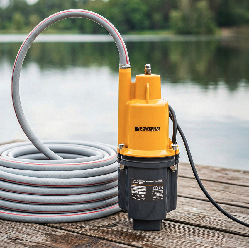 Membránové ponorné čerpadlo na čistú vodu 280 W