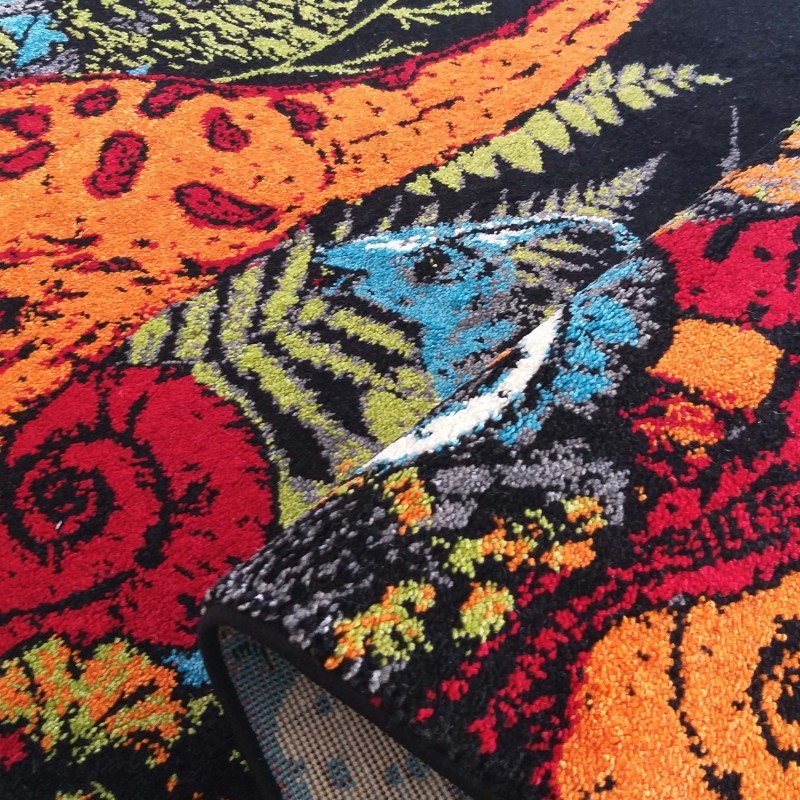 Covor modern pentru camera copiilor cu dinozaur Lăţime: 120 cm | Lungime: 170 cm