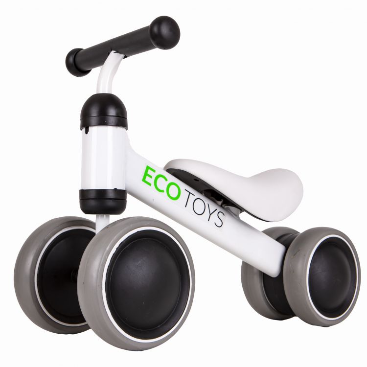 Bicicleta pentru copii în alb ECOTOYS