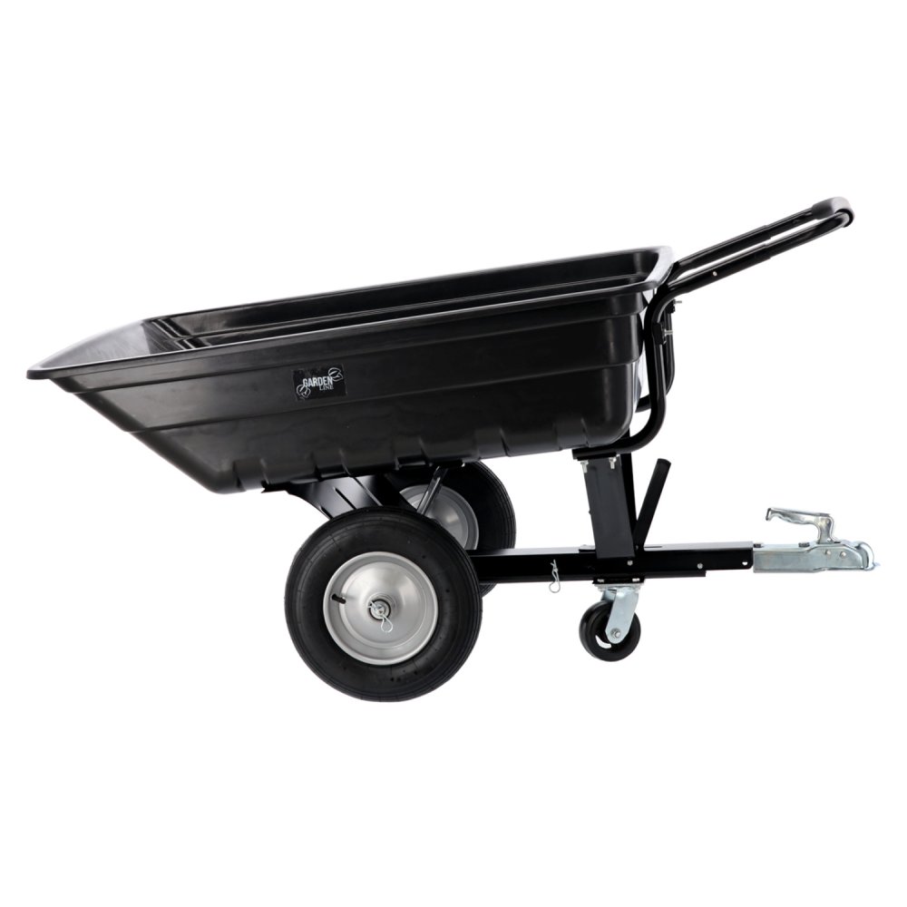 Cărucior cu remorcă GARDENLINE negru