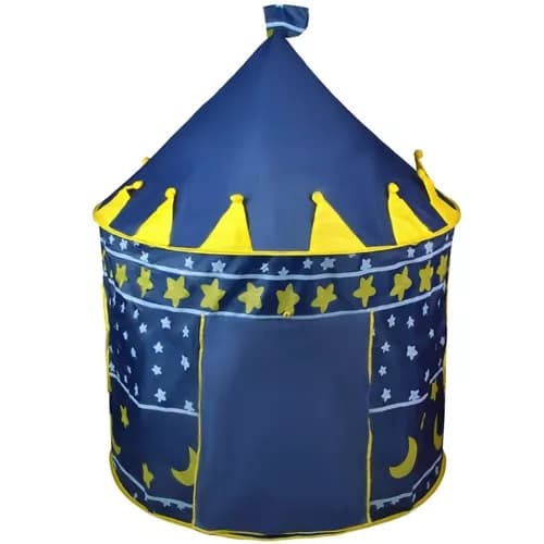 DomTextilu Detskýpalácovýstan135x105cm modrá MAX5900779950023