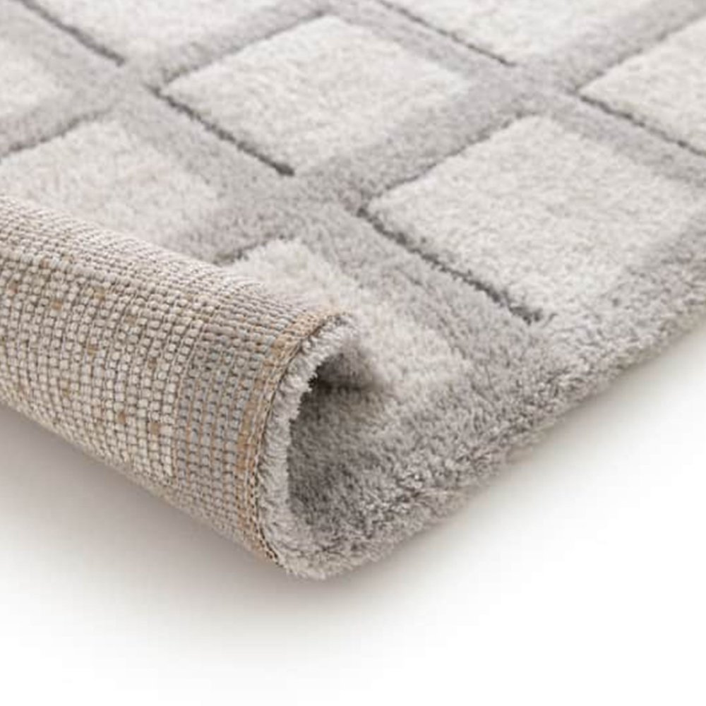 Covor SERENITY în gri cu model geometric Lățime: 80 cm | Lungime: 150 cm