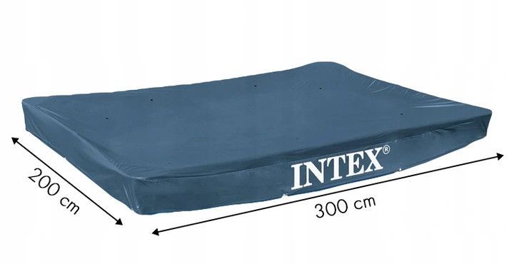 Acoperire piscină cu construcție din vinil durabil - dimensiuni multiple 300x200