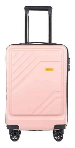 Geantă de călătorie elegantă cu blocare TSA 56 cm 4 roți Roz