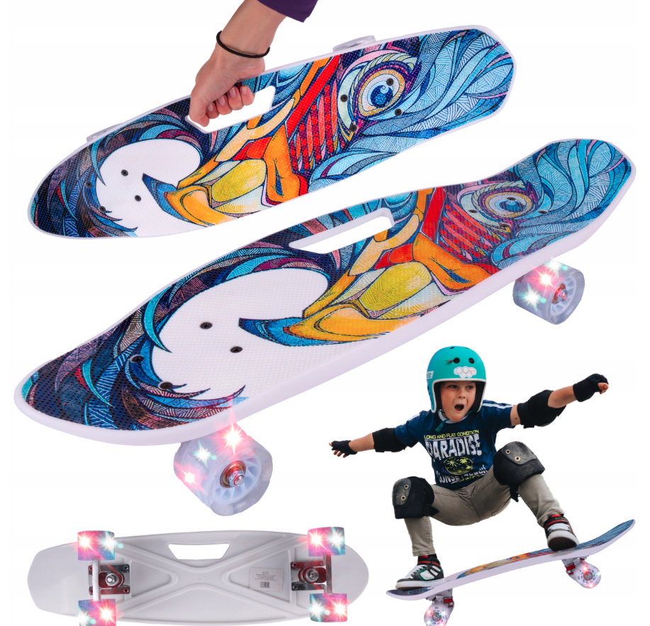 DetskýskateboardsLEDkolieskami