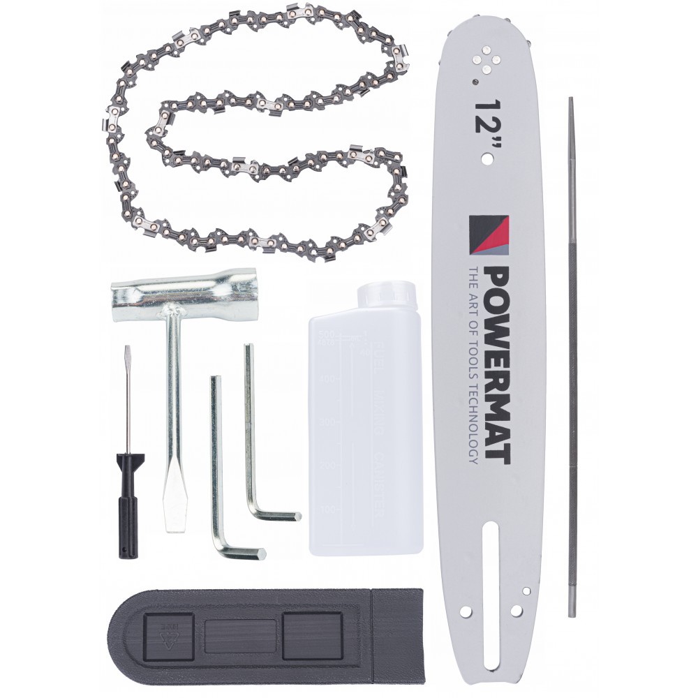 Motoferăstrău pe benzină cu o putere de 2 CP 12 "PM-PSP-2HP