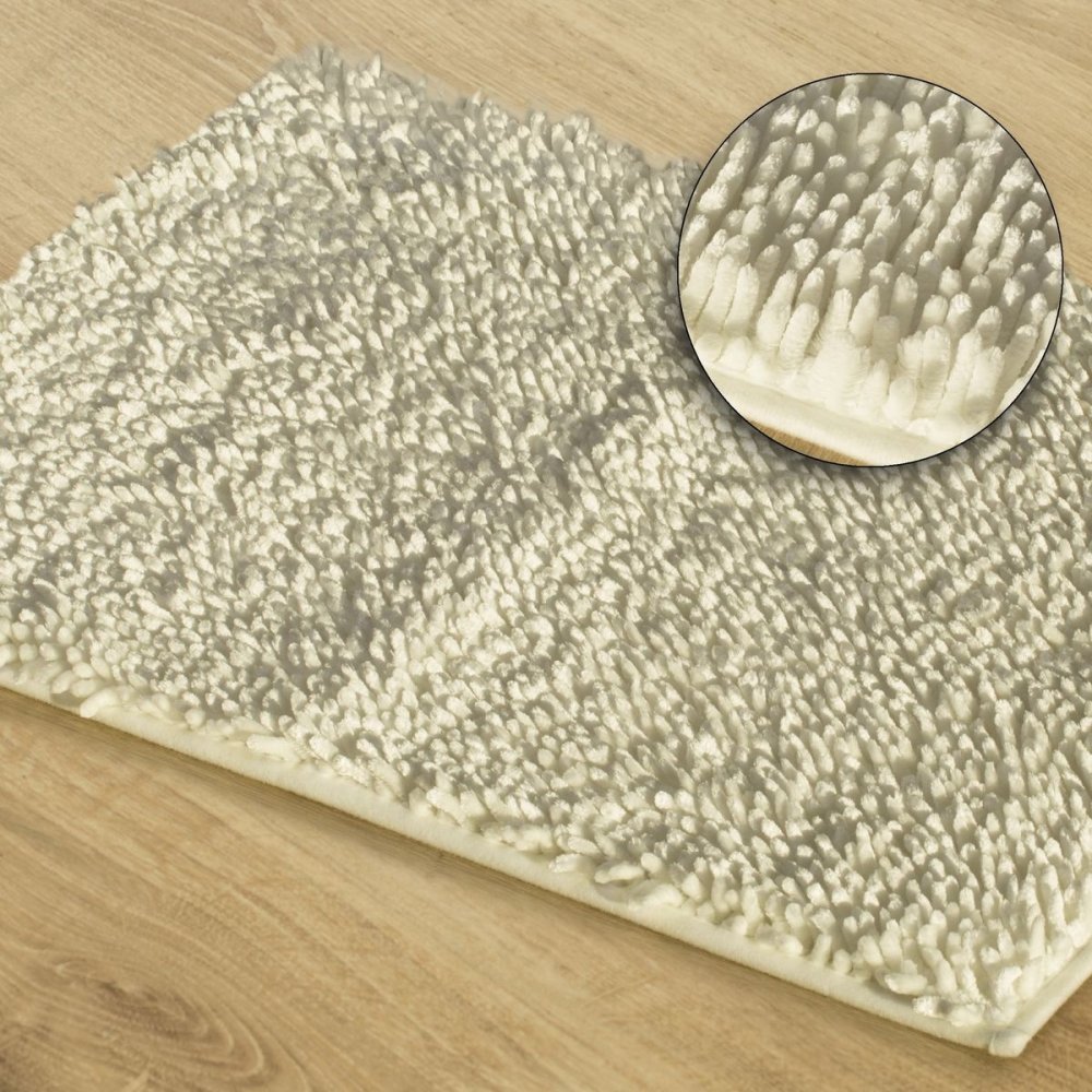 Kúpeľňovýkoberecvkrémovejfarbe50x70cm63302