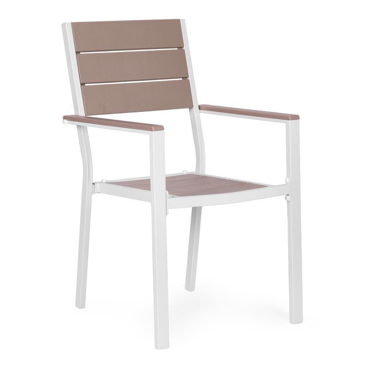 Set2záhradnýchstoličieksnosnosťou150kgbiela