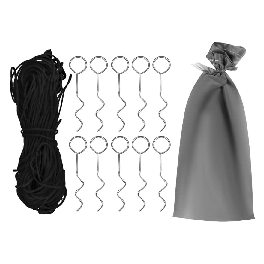 DomTextilu Turistickýstanpre4osoby200x200x110cm-vodeodolný sivá MAX5900779950078