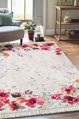 kvetinový koberec