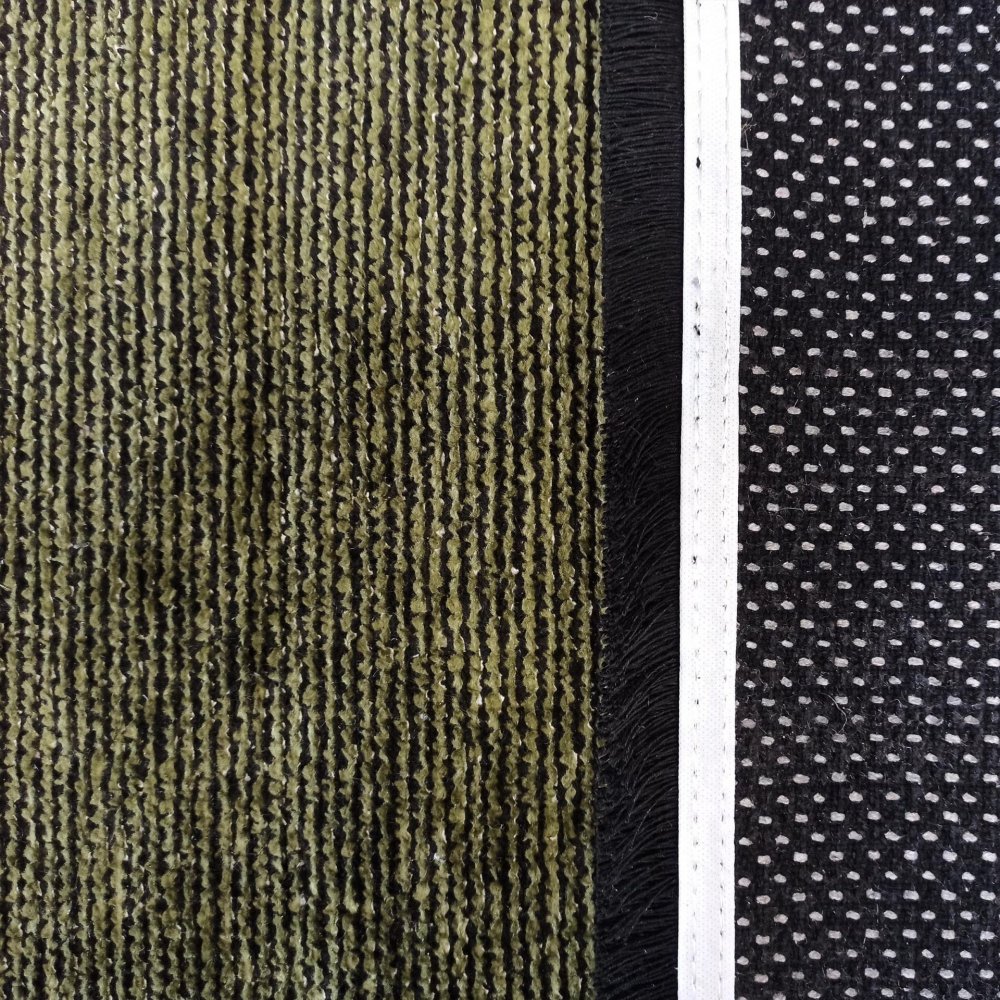 Covor verde modern pentru orice cameră Lăţime: 80 cm | Lungime: 300 cm