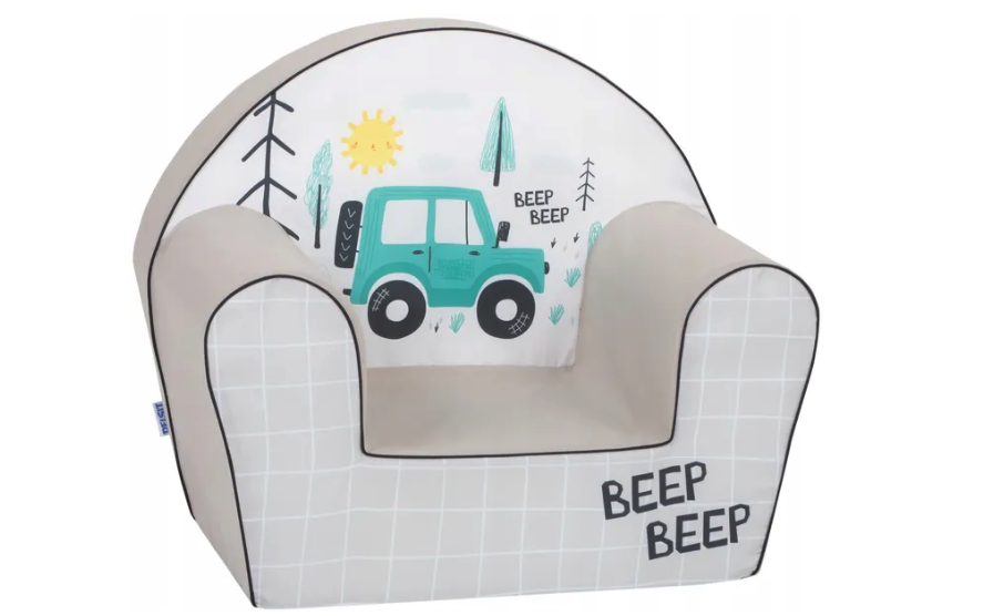 Scaun pentru copii din spumă 51 x 33 x 42 cm mașină