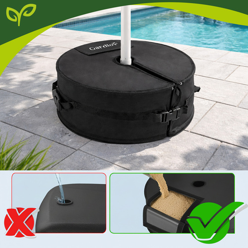 Greutate, suport parasol - sac de nisip 40 kg