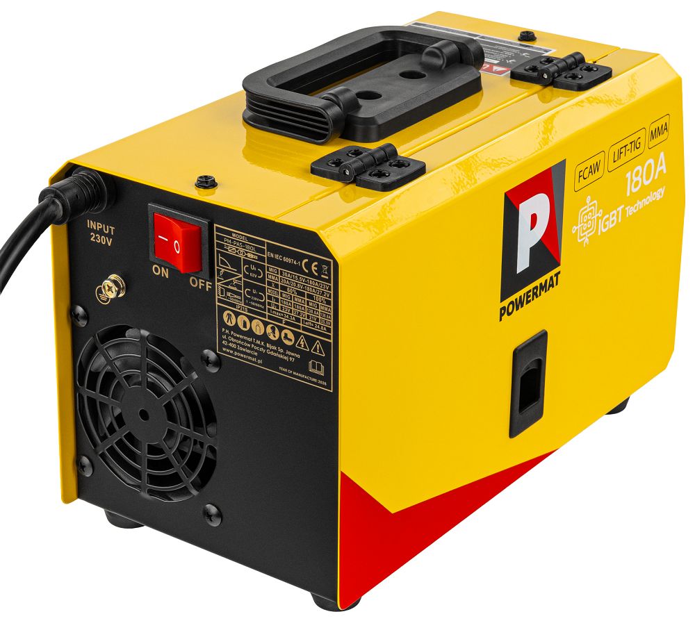 Invertorová zváračka 180A 3v1 – FLUX, MMA, TIG LIFT