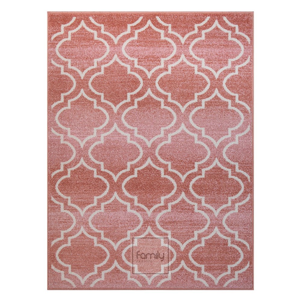 Eredeti régi rózsaszín szőnyeg skandináv stílusban Szélesség: 80 cm | Hossz: 150 cm